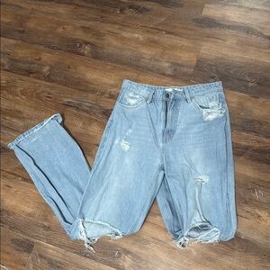 Altar'd State Light Blue Denim Jeans